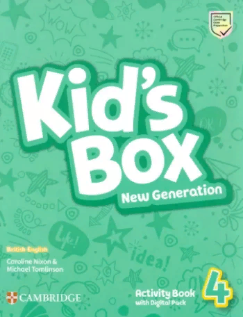 KID'S BOX NEW GENERATION 4 Activity Book with Digital Pack