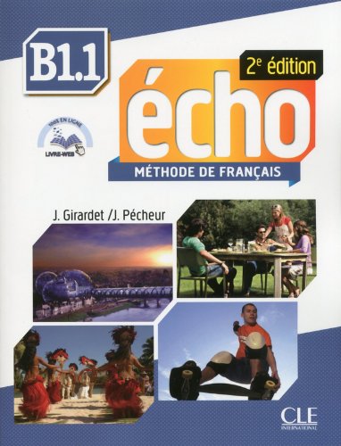 ECHO B1.1 2e ED Livre de l'eleve + DVD-ROM + livre-web
