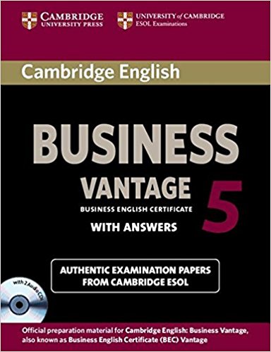 CAMBRIDGE BEC 5 VANTAGE Student's Book with Answers + Audio CD