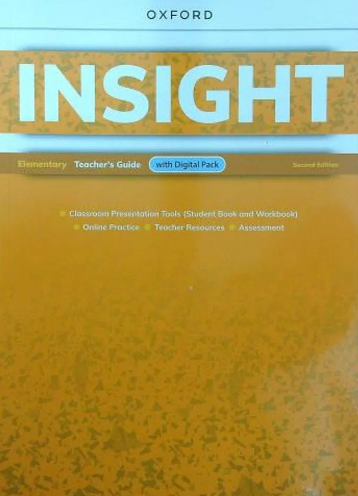 INSIGHT 2ND EDITION ELEMENTARY Teacher's Guide with Digital Pack