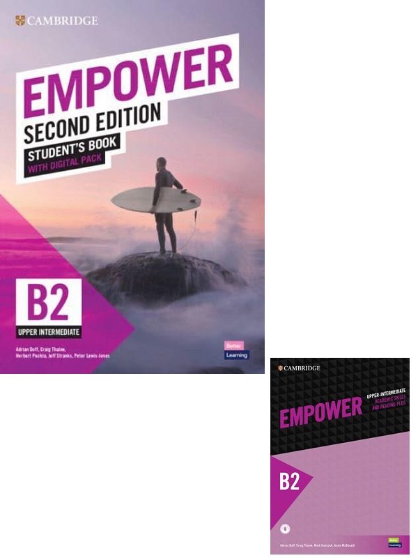 EMPOWER Second Edition Upper-Intermediate Student's Book + Digital Pack + Academic Skills + Reading Plus