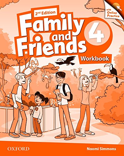 FAMILY AND FRIENDS 4 2nd ED Workbook + Online Practice