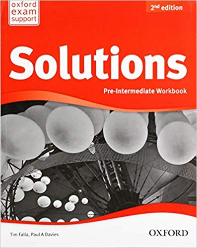 SOLUTIONS PRE-INTERMEDIATE 2nd ED Workbook
