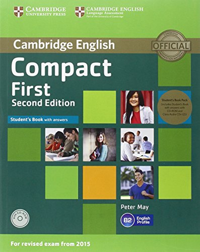Compact First  2nd Ed Student's Book with answers + CD-ROM