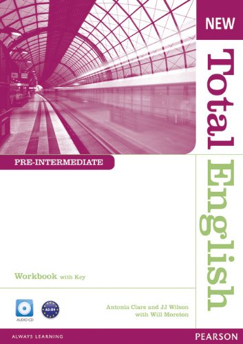 NEW TOTAL ENGLISH PRE-INTERMEDIATE  Workbook with answers+ Audio CD