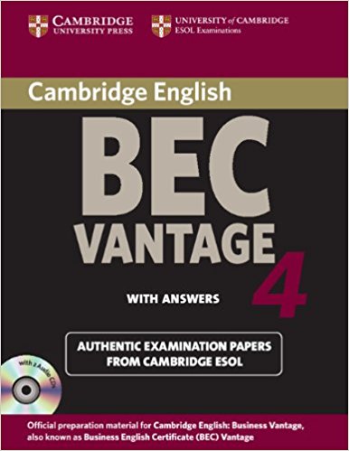 CAMBRIDGE BEC 4 VANTAGE Student's Book with Answers + Audio CD