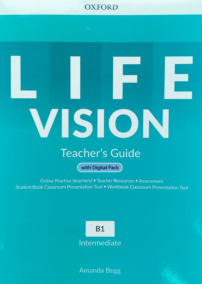 LIFE VISION INTERMEDIATE Teacher's Guide with Digital Pack