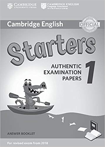NEW CAMBRIDGE ENGLISH YOUNG LEARNERS PRACTICE TESTS STARTERS 1 Answer Booklet