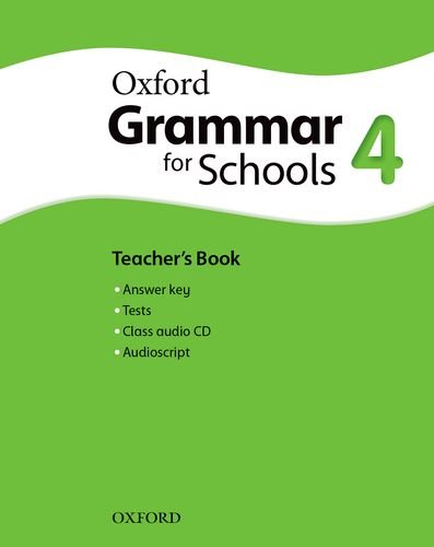 OXFORD GRAMMAR FOR SCHOOLS 4 Teacher's Book + Audio CD 
