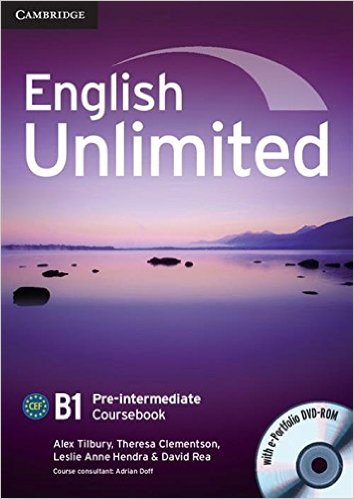 ENGLISH UNLIMITED PRE-INTERMEDIATE Coursebook + e-Portfolio