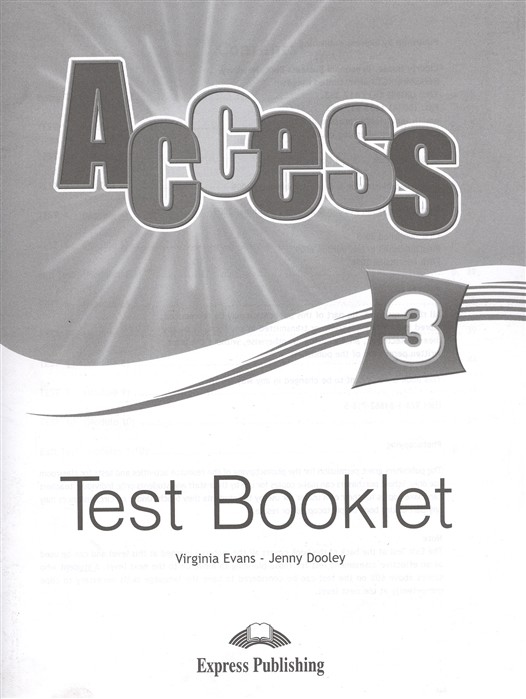 ACCESS 3 Test Booklet