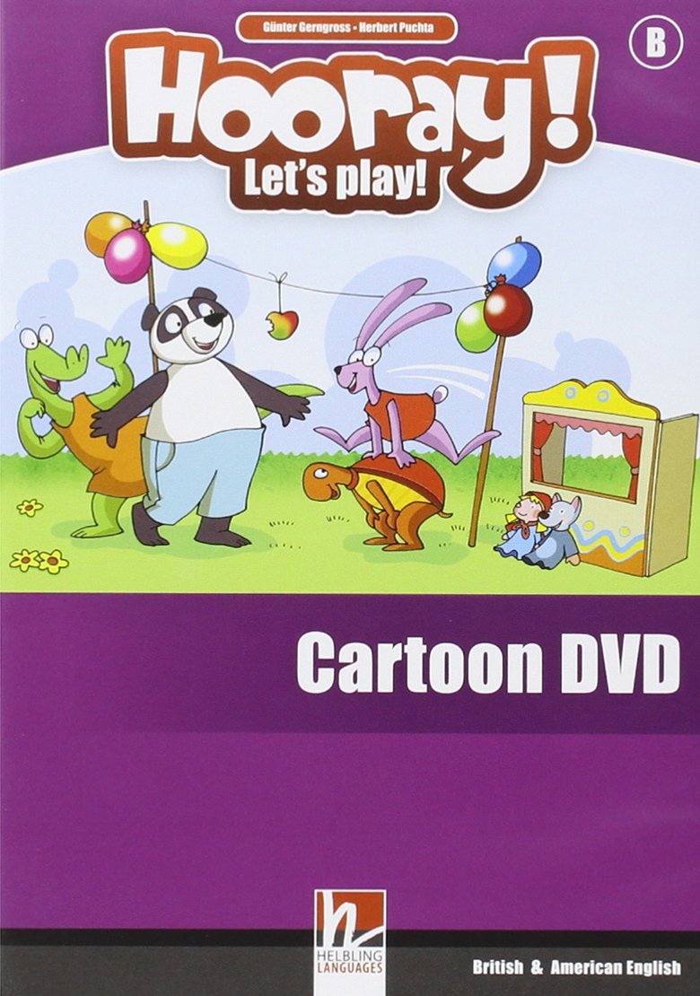 HOORAY! LET'S PLAY B Cartoon DVD