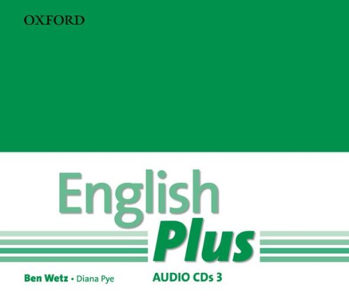 ENGLISH PLUS 3  Class Audio CD (x3)