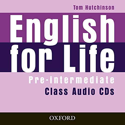 ENGLISH FOR LIFE PRE-INTERMEDIATE Audio CD