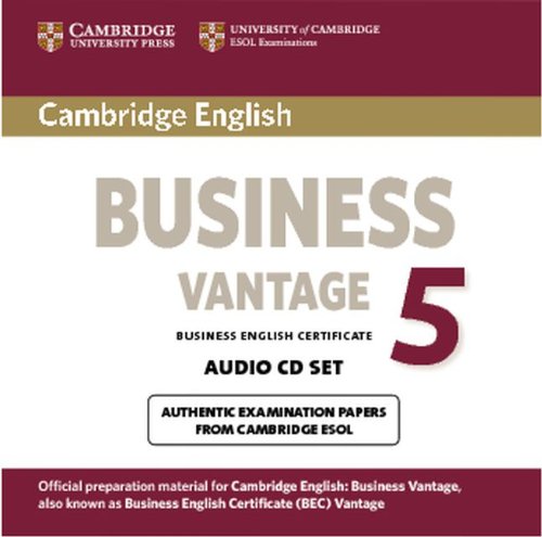 CAMBRIDGE BEC 5 VANTAGE Audio CD