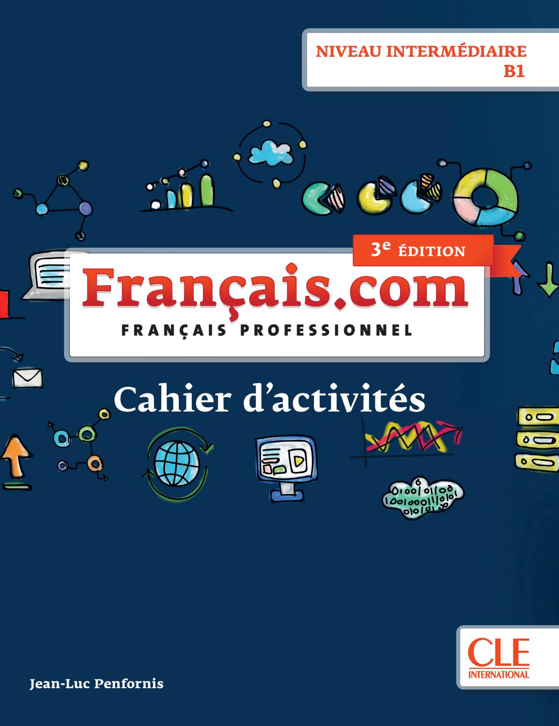 FRANCAIS.COM 3e EDITION INTERMEDIAIRE  Cahier