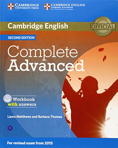 COMPLETE ADVANCED 2nd ED Workbook with Answers + Audio CD