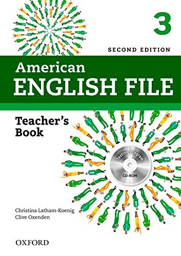 AMERICAN ENGLISH FILE 2nd ED 3 Teacher's Book + Testing Program CD-ROM
