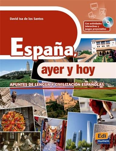 ESPANA AYER Y HOY Libro + CD-Rom Nueve Edicion