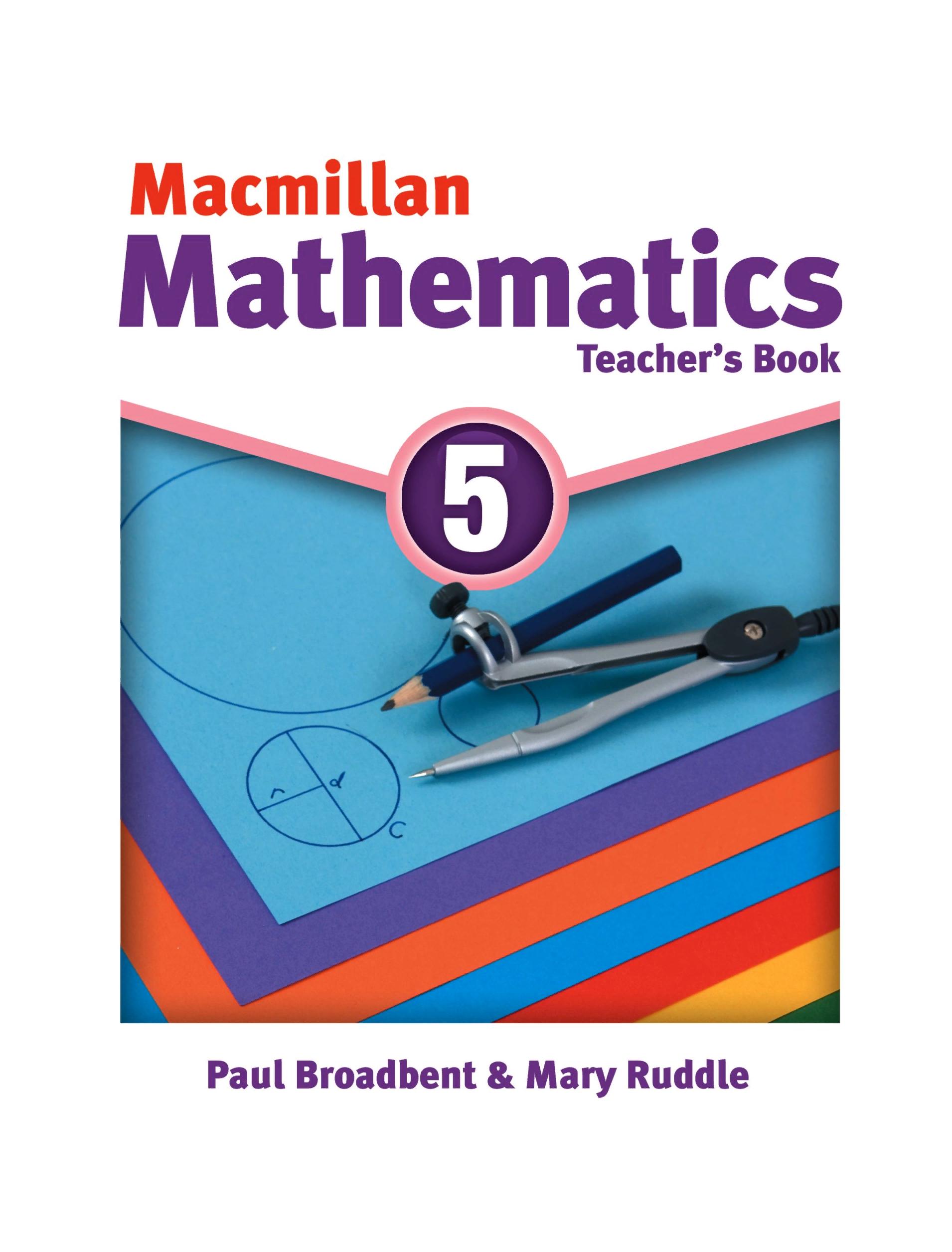MACMILLAN MATHEMATICS 5 Teacher's Book + eBook Pack
