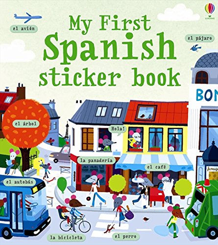 AB Word Bk My First Spanish sticker book
