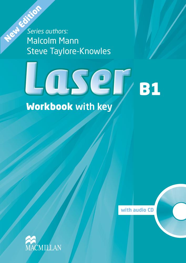 LASER 3ED B1 Workbook with Key + Audio CD 