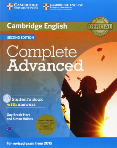 COMPLETE ADVANCED 2nd ED Student's Book with Answers + CD-ROM + Class Audio CD 