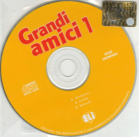 GRANDI AMICI 1 CD Audio