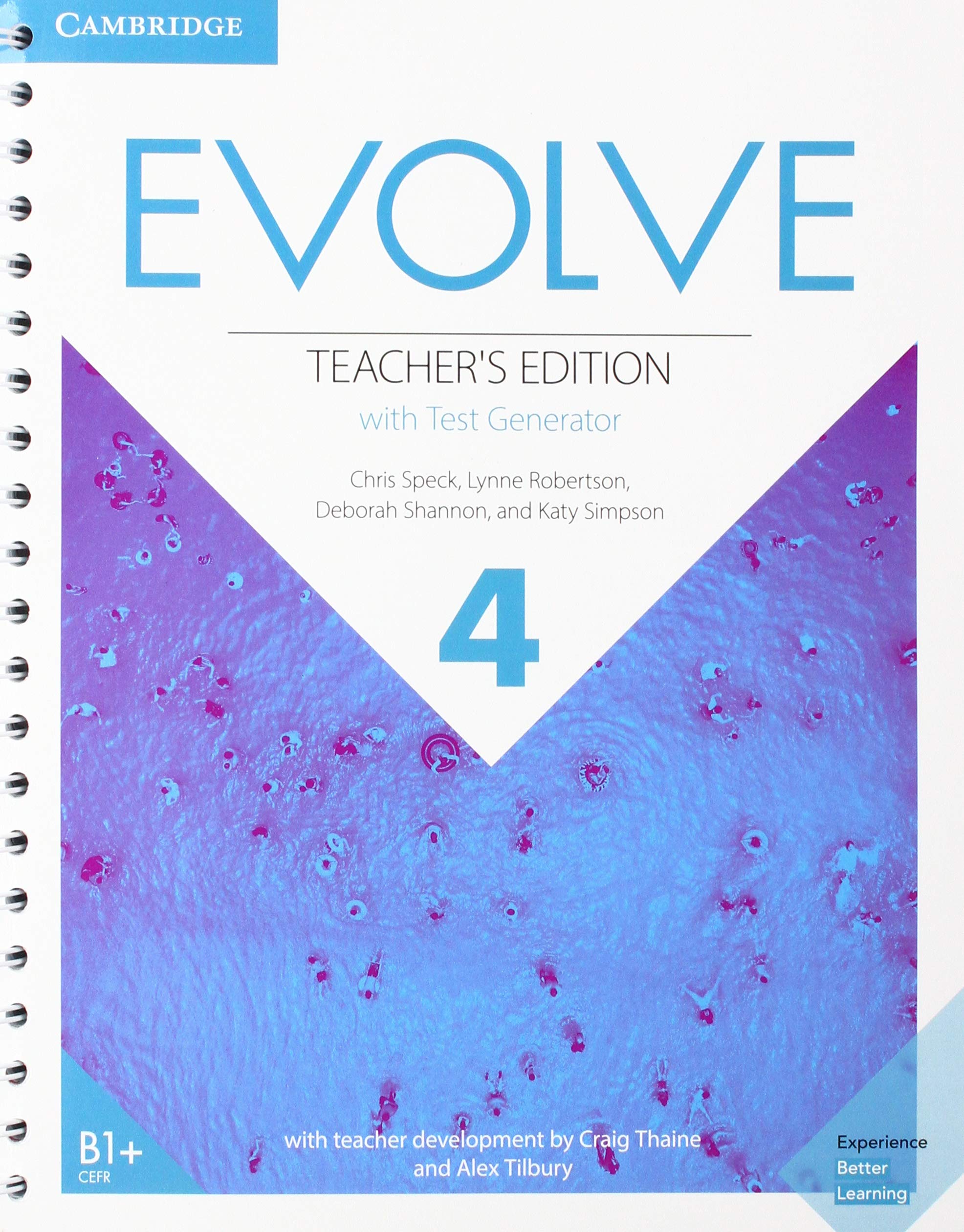 EVOLVE 4 Teacher's Edition With Test Generator
