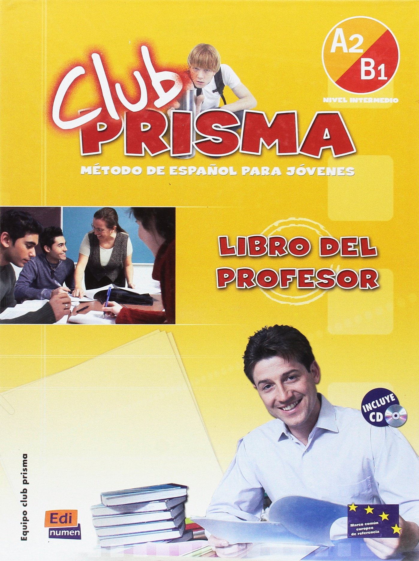 CLUB PRISMA NIVEL A2/B1 - Libro de Profesor+Audio CD