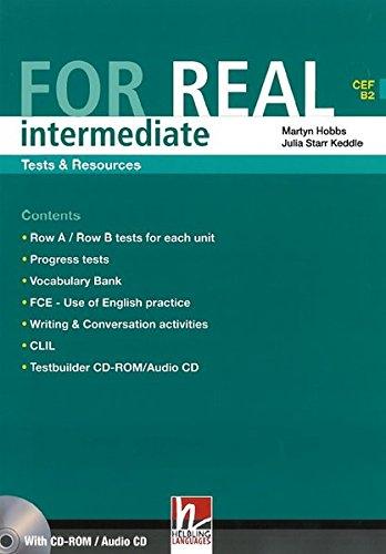 FOR REAL INTERMEDIATE Tests and Resources Book + CD-ROM/Audio CD