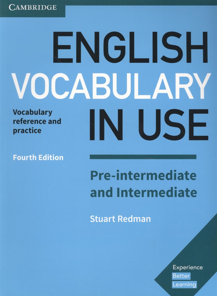ENGLISH VOCABULARY IN USE PRE-INTERMEDIATE AND INTERMEDIATE 4th ED Book with Answers 