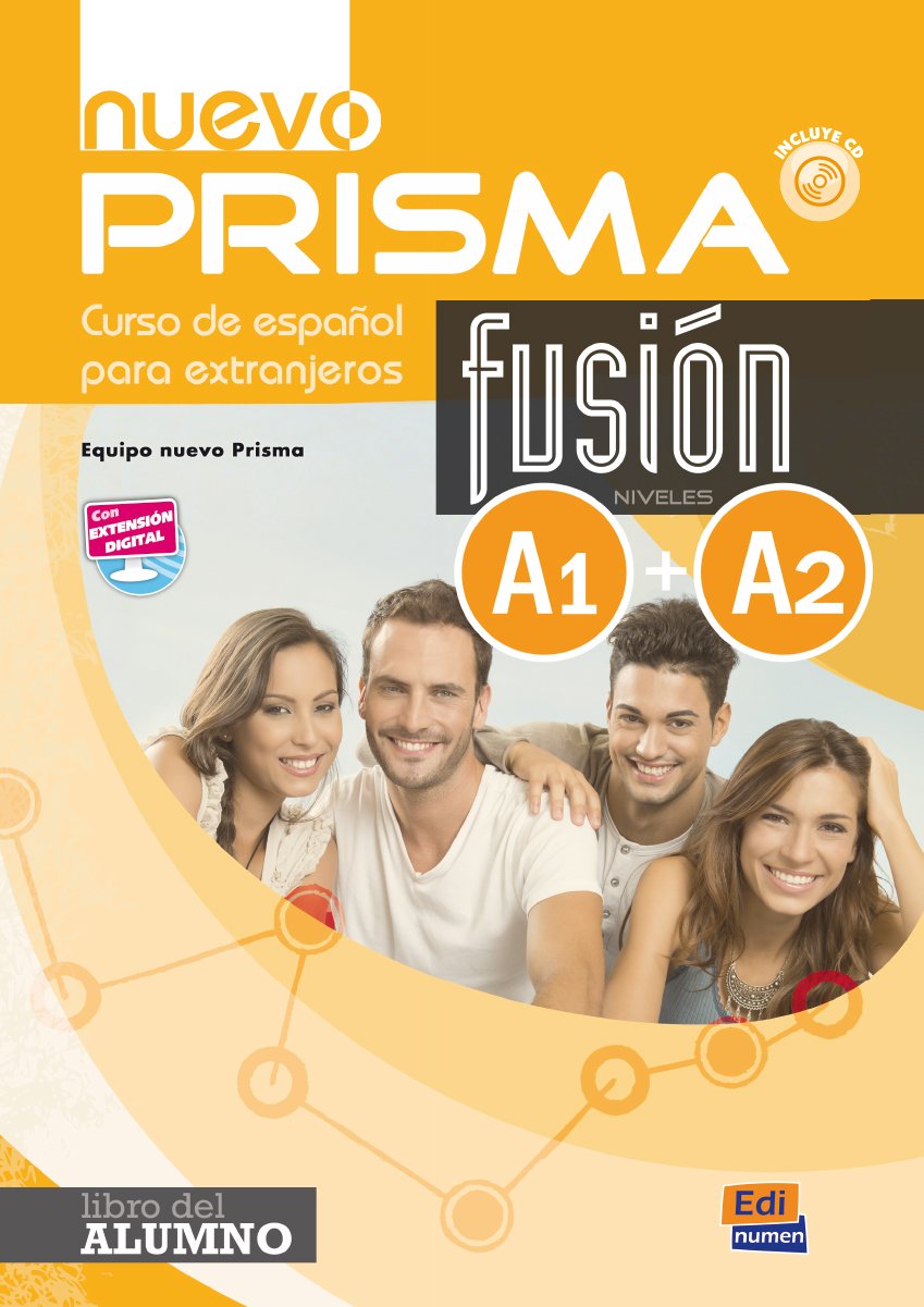 NUEVO PRISMA FUSION A1 + A2 Libro del Alumno+ Extensión digital