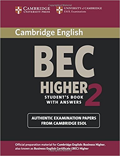 CAMBRIDGE BEC 2 HIGER Student's Book with Answers