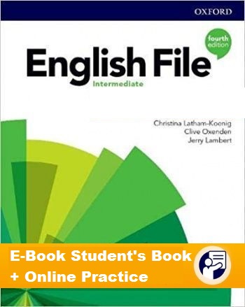 ENGLISH FILE INTERMEDIATE 4th ED E-Book Student's Book + Online Practice