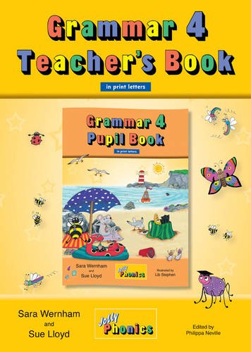 JOLLY GRAMMAR 4 Teachers Book (BE) print letters