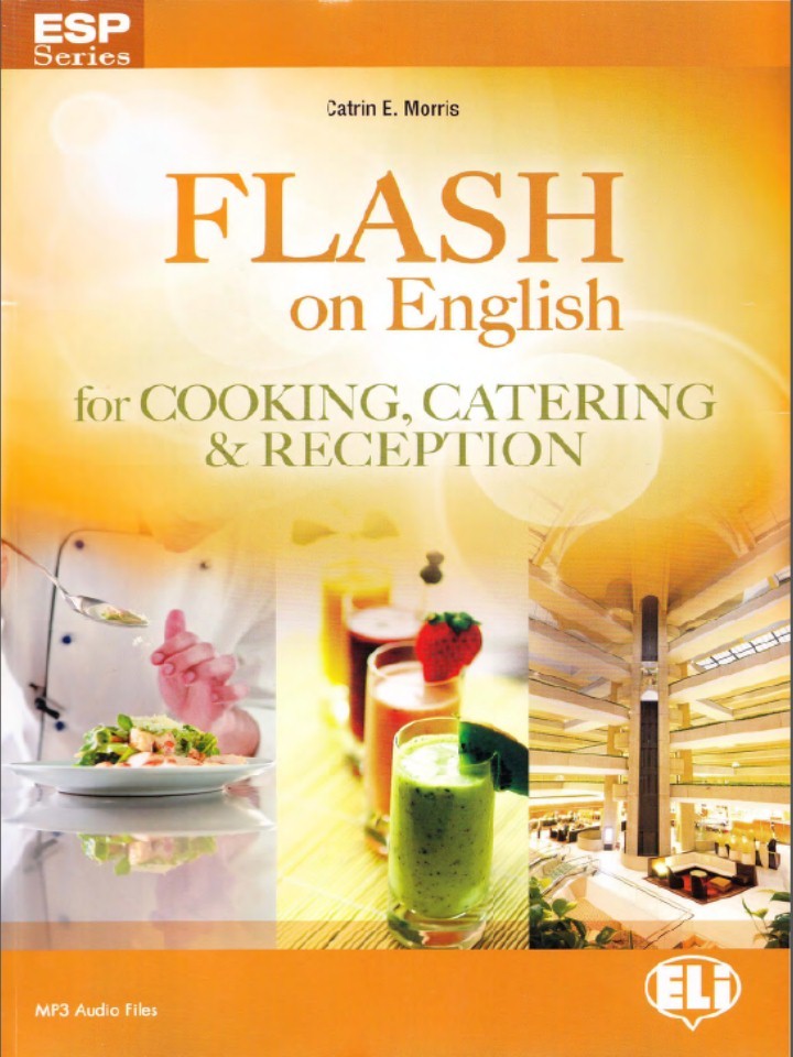 COOKING, CATERING AND RECEPTION (E.S.P. FLASH ON ENGLISH FOR) Book