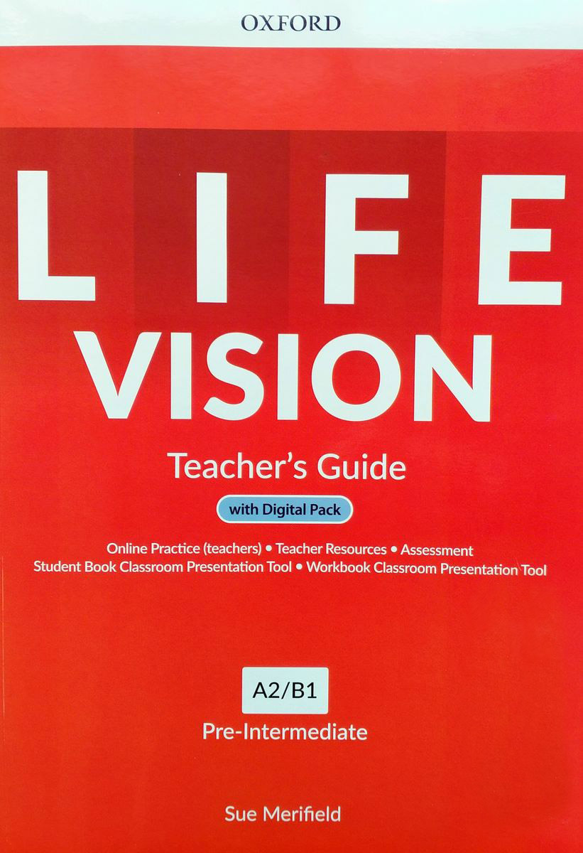 LIFE VISION PRE-INTERMEDIATE Teacher's Guide with Digital Pack