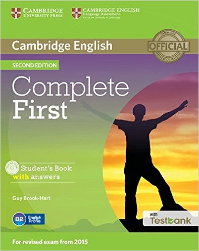 Complete First 2nd Ed Student's Book with answers + CD-ROM +Testbank
