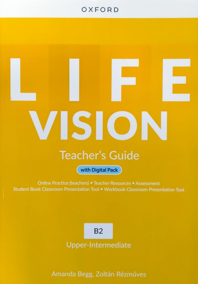 LIFE VISION UPPER-INTERMEDIATE Teacher's Guide with Digital Pack