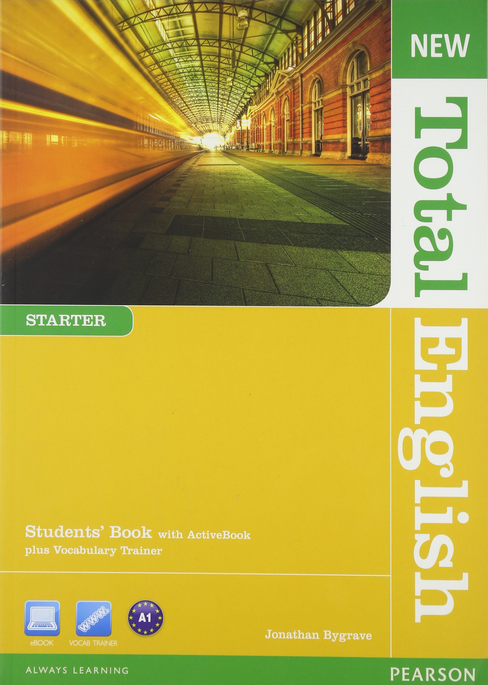 NEW TOTAL ENGLISH STARTER Student's  Book+ DVD+Active book