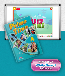 PRIME TIME 4 Interactive Whiteboard Software (Downloadable)