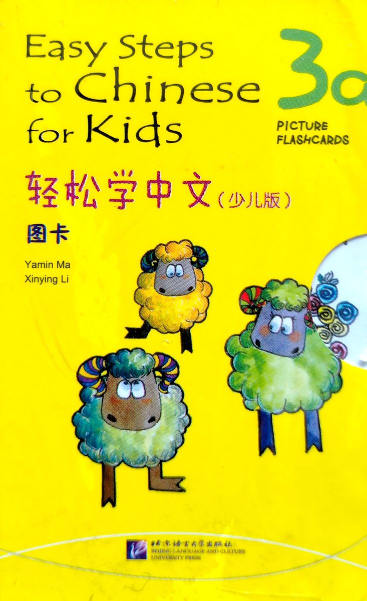 EASY STEPS TO CHINESE FOR KIDS 3a Picture Flashcards