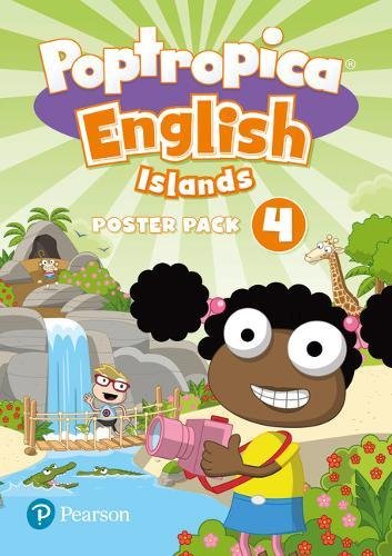POPTROPICA ENGLISH ISLANDS 4 Posters