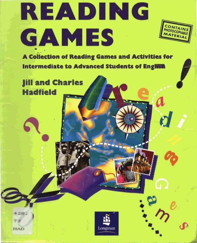 READING GAMES (GAMES AND ACTIVITIES SERIES)
