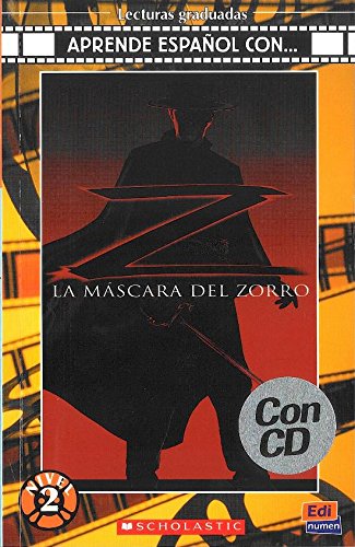 LA MASCARA DEL ZORRO Libro + Audio CD