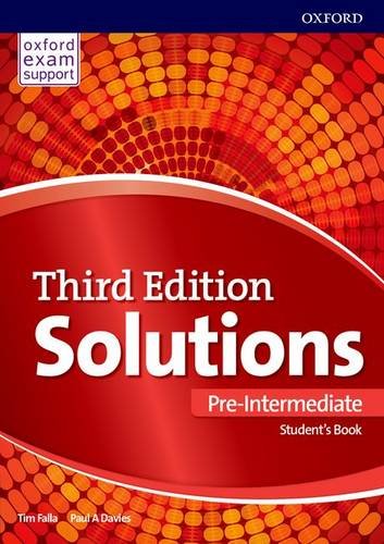 SOLUTIONS PRE-INTERMEDIATE 3rd ED Student's Book