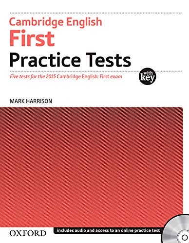 Cambridge English: First PracticeTests with answers+ AudioCD Pack