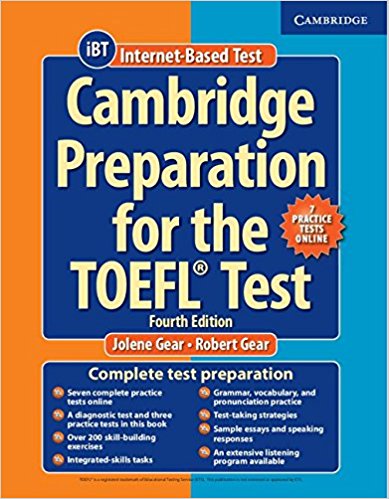 CAMBRIDGE PREPARATION TO THE TOEFL TEST 4th ED Book + Online Practice Tests