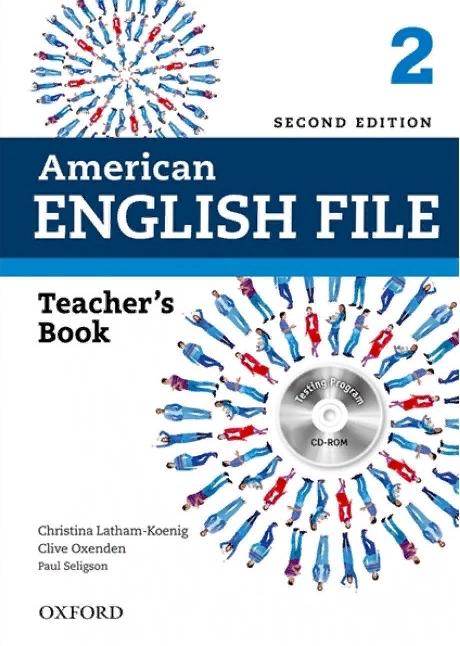 AMERICAN ENGLISH FILE 2nd ED 2 Teacher's Book + Testing Program CD-ROM